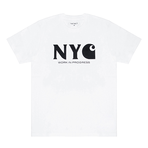 (I017984) NEW YORK CITY T-SHIRT-WHT/BLK