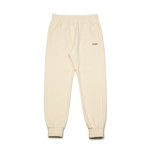 80S RETRO SWEAT PANTS_IVORY