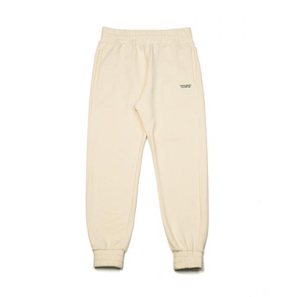 80S RETRO SWEAT PANTS_IVORY