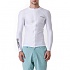 KUA ZIP-UP RASHGUARD-WHITE