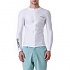 KUA ZIP-UP RASHGUARD-WHITE