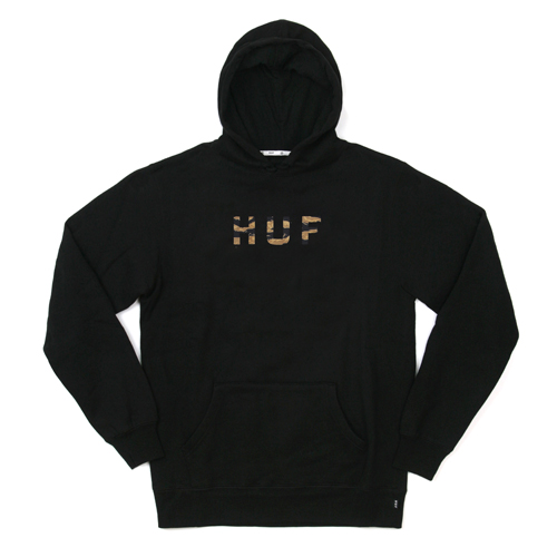 ORIGINAL LOGO PULLOVER HOOD-BLK(B.CAMO)