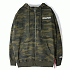 BASIC LOGO ZIP UP HOODIE-CAMO