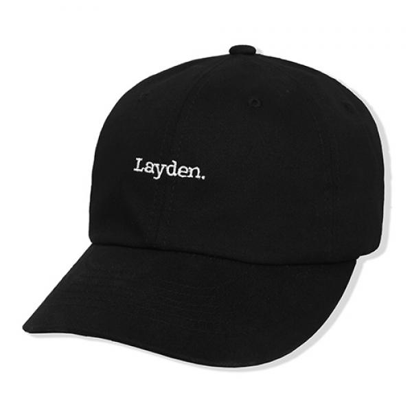 LOWER LOGO 6-PANEL CAP-BLACK