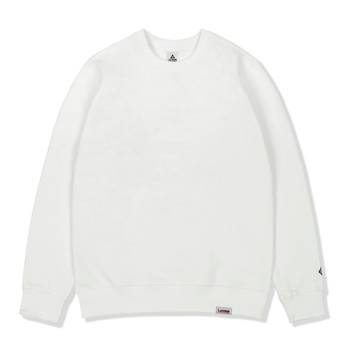 BASIC SWEATSHIRTS-WHITE