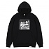 MANHATTAN BOX LOGO PULLOVER HOODIE-BLACK