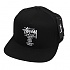 WORLD TOUR CANVAS CAP-BLK