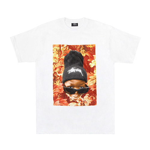 FLOWER KID TEE-WHT