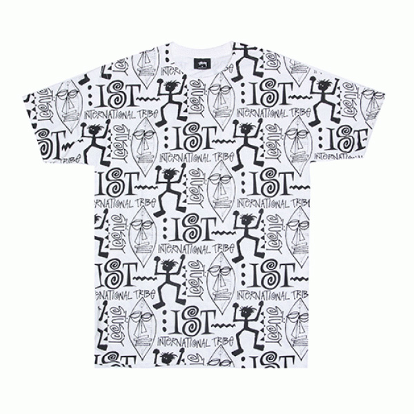 TRIBAL IST TEE - WHT