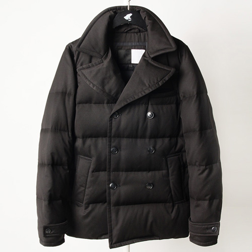 [WHYWORKS] SAC DOWN PEACOAT - BLK