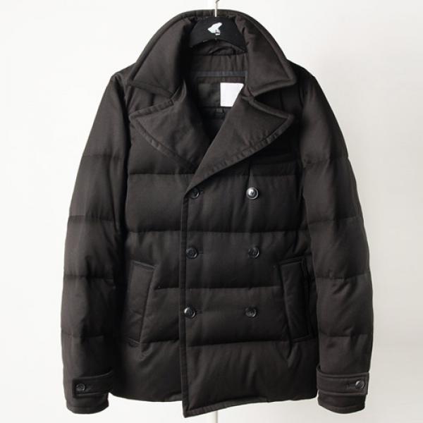 [WHYWORKS] SAC DOWN PEACOAT - BLK