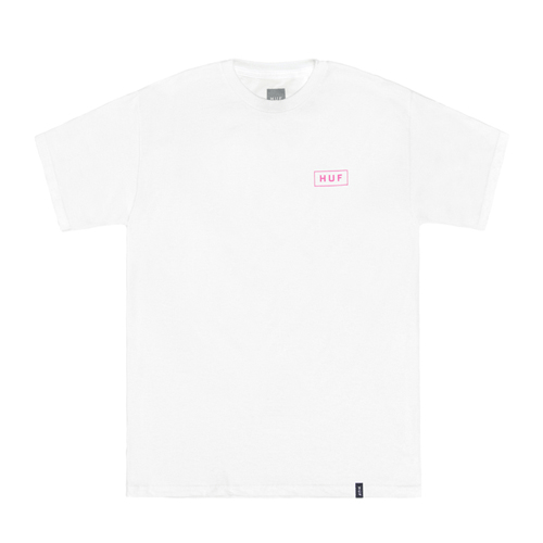 BAR LOGO TEE-WHT(PINK)