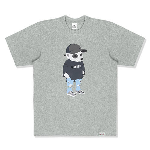 SUMMER LAYGOM TEE-GREY