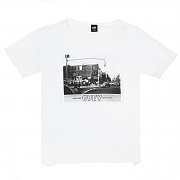 SECOND AVE. TEE-WHT