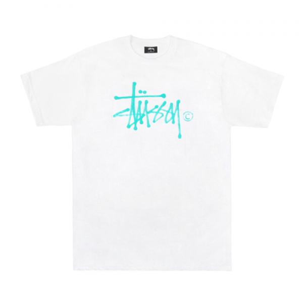 WATER STOCK TEE-WHT
