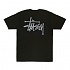 BASIC STUSSY TEE-BLK(blk)