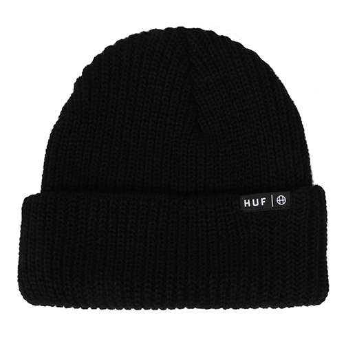 USUAL BEANIE-BLACK