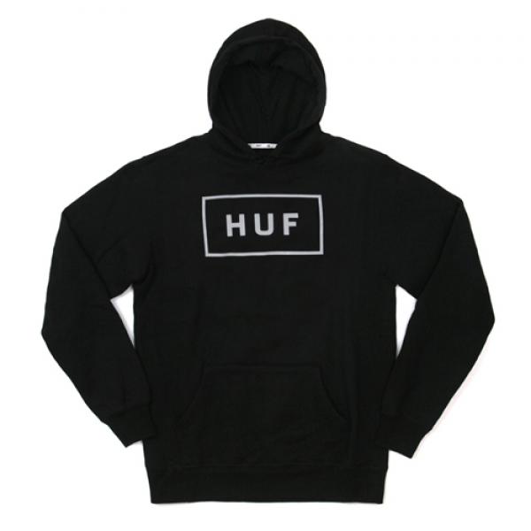 OPEN BAR PULLOVER HOOD -BLK