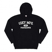 OBEY ACADEMY PULLOVER HOOD-BLK
