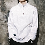 Silence half zip-up (WH)