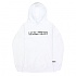 BASIC LOGO 2 HOODIE - WHITE