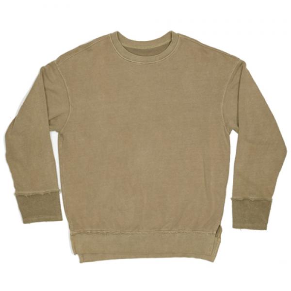 OVR16T3010-TOME.3 REVERSE PIGMENT BEIGE SWEATSHIRTS