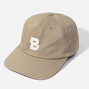 16A/W B LOGO CAP-BEIGE