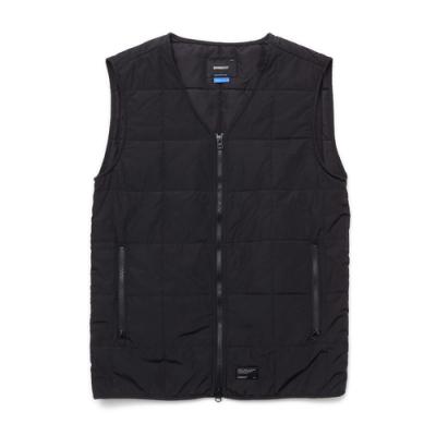 B QUILTING VEST - BLACK