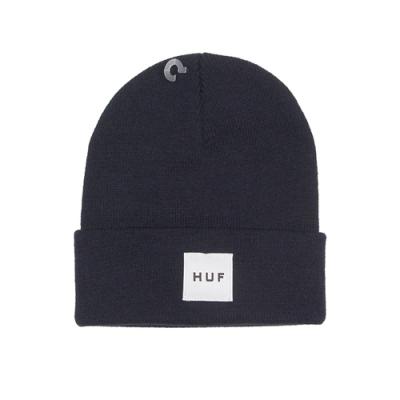 BOX LOGO BEANIE-NVY