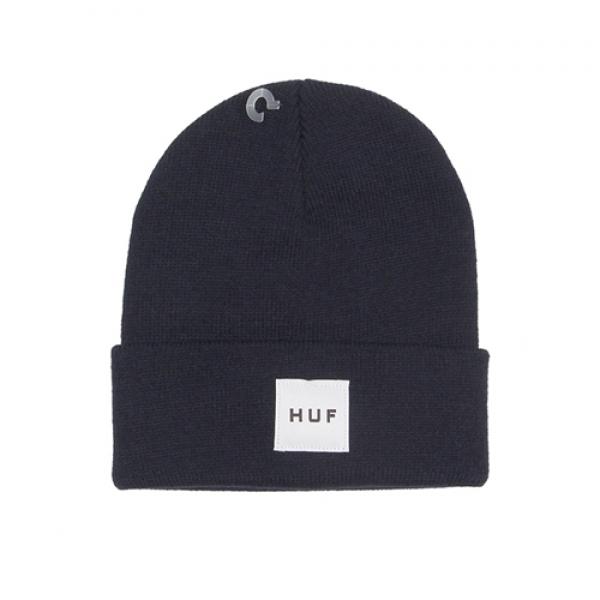 BOX LOGO BEANIE-NVY