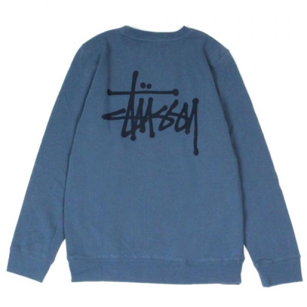 BASIC STUSSY CREW-STEL