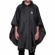 THRASHER PACKABLE PONCHO-BLK