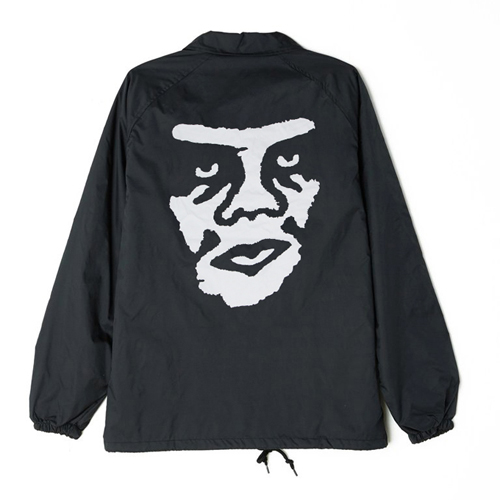 (125001247)THE CREEPER COACH JACKET-BLK
