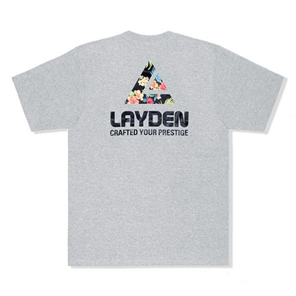 HAWAIIAN EMBLEM TEE - GRAY