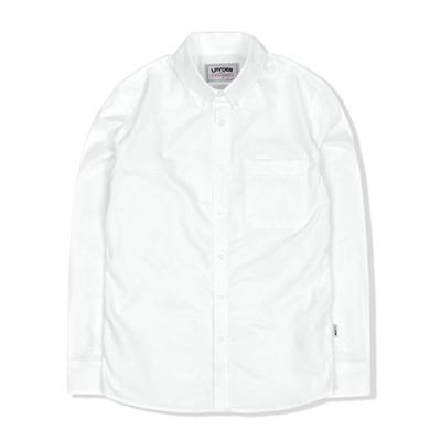 BUTTON DOWN OXFORD SHIRT - WHITE