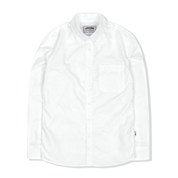 BUTTON DOWN OXFORD SHIRT - WHITE