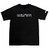 RETRO REFLECTIVE BASIC LOGO TEE-BLACK