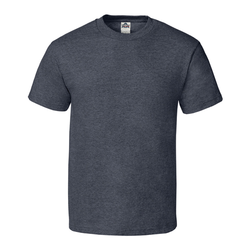 ADULT TEE-CHARCOAL HEATHER