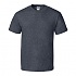 ADULT TEE-CHARCOAL HEATHER