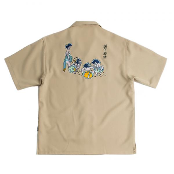[ROMANTIC CROWN] ܿǳ SOUVENIR SHIRTS_BEIGE