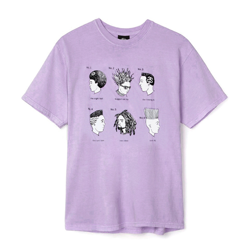 CUTS TEE-L.PURPLE