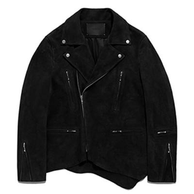 CUT OFF TERRY RIDERS JACKET GS [BLACK]