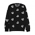 (151000037)SHEPARD ROSE SWEATER-BLK MULTI