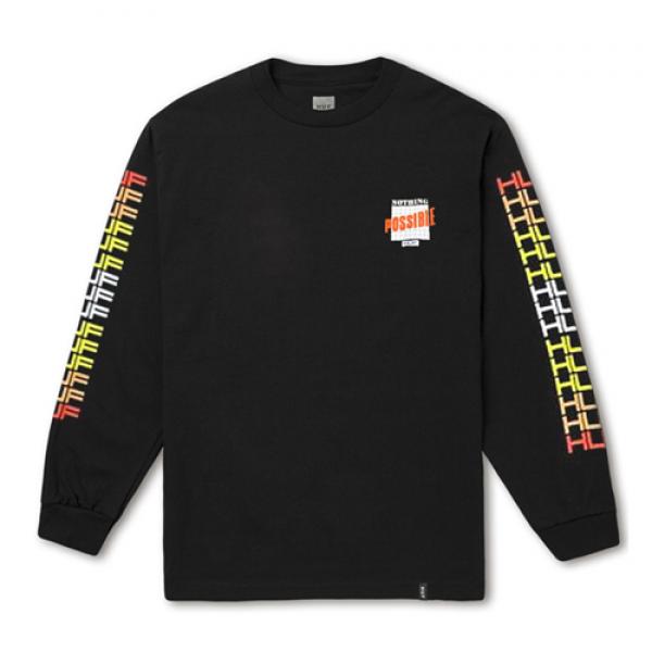 POSSIBLE LS TEE-BLK