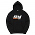 [NSTK] FLAME FURY HOODIE (BLK)