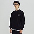 SMILE CREWNECK GA [BLACK]