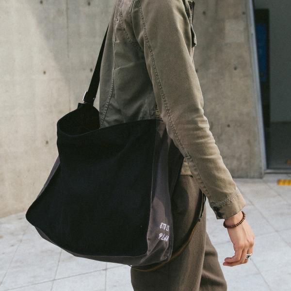 [ξƵξ]ROIDESROIS - MURMUR SHOULDER BAG (BLACK/GRAY)  