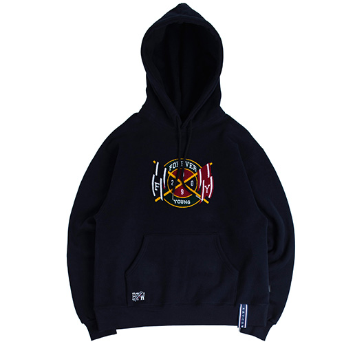 [ROMANTIC CROWN] RMTC FLAG HOODIE_NAVY