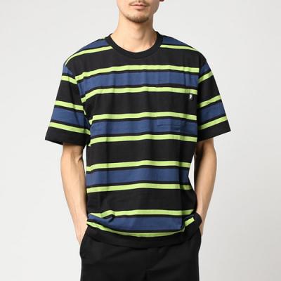 BOLD STRIPE JERSEY-BLK