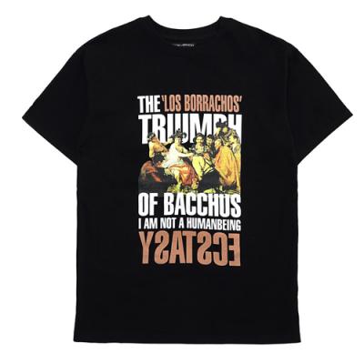THE TRIUMPH OF BACCHUS T-SHIRT - BLACK